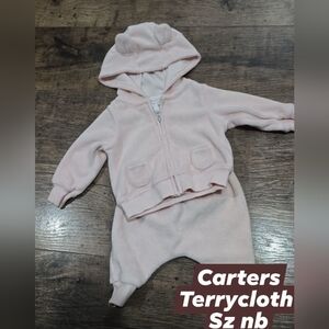 Carters baby girl outfit sz newborn